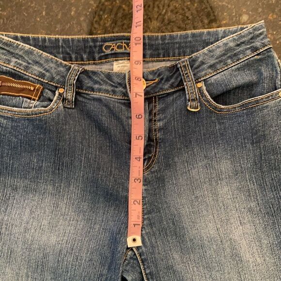 Cache Sz 2 Zipper Jeans So cute!! EUC - Picture 10 of 11